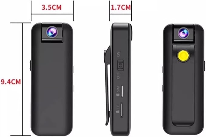 Pet Collar Camera, Dog Harness Camera, Live Viewing on Mobile Phone, WiFi Version for Dogs, Remote Operation, Strap Fixing Bracket, for Indoor/Outdoor