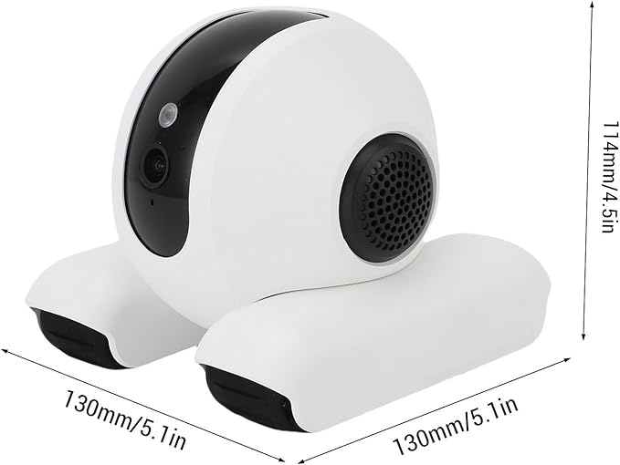 Pet Camera, 1920x1080 HD 2 Way Talk Motion Detection Auto Cruise 360 Rotation, with 6 Actions 8 Sounds for Cats and Dogs, APP Control Storage Indoor Security Camera (32G)