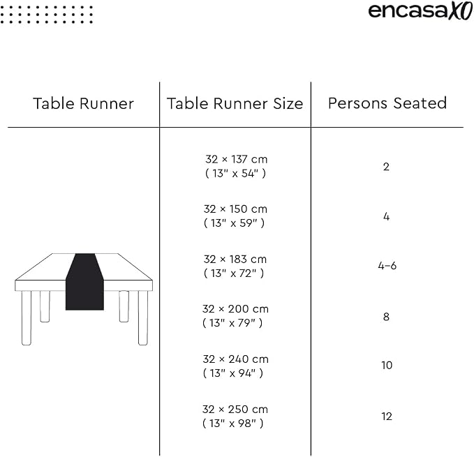 Encasa XO Table Runner, Yarn Dyed Ribbed Cotton 13"x54" | Ladder Yellow