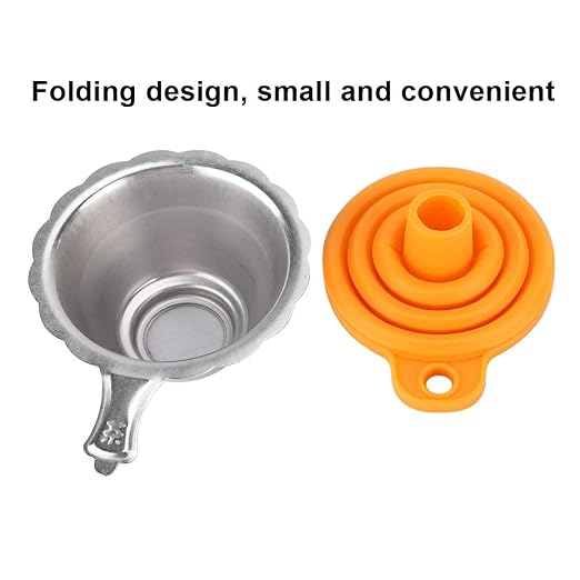 Jeanoko 3D Printer Silicone Funnel Metal Filter Mesh Light Curing Filter