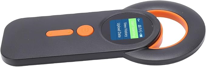 Pet Microchip Scanner, Wireless 2.4G USB Connection, Supports EMID FDX B, 1.44 Inch TFT Screen, Ideal for Dogs and Cats