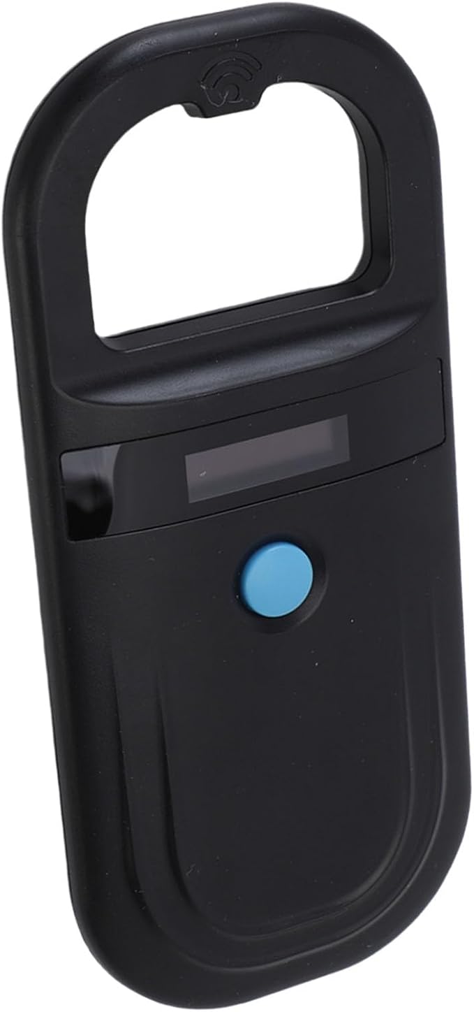 Microchip Scanner, Portable Handheld Pet Microchip Scanner with 800mAh Rechargeable Battery and 1000 Data Storage, Reader with Wireless Technology for Dogs, Cats, and (Style 2)