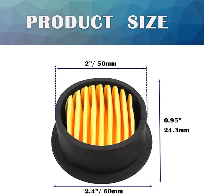 6PCS Air Compressor Replacement Filter Elements