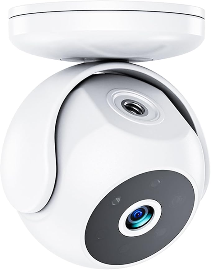 Pets Camera with Magnetic Bracket 1080P Wireless Indoor Security Cam, 170° Wide Angle & Night Vision - Motion Detection Alerts, Easy Installation for Home Safety & Pet Monito