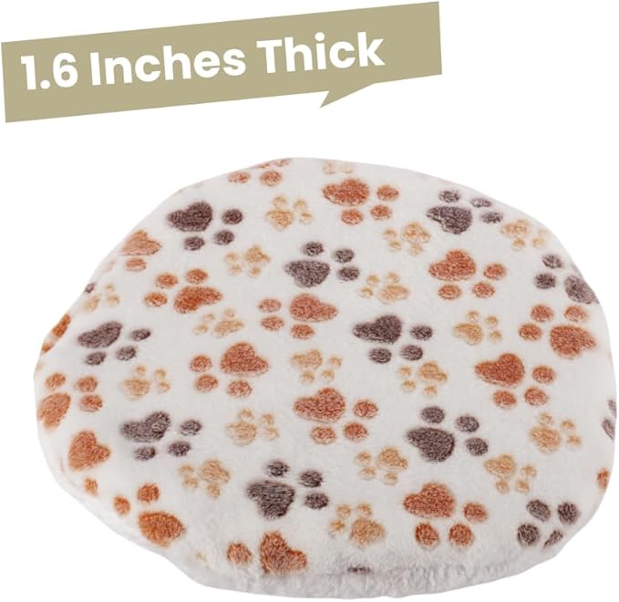 SHENGOCASE Round Cat Kneading Pillow, 15 Inch, Cushion Bed for Cats and Small Dogs, 4-Pack