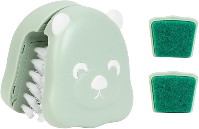 CQT BladeBrush Knife and Cutlery Cleaner Brush Bristle Scrub Kitchen Washing