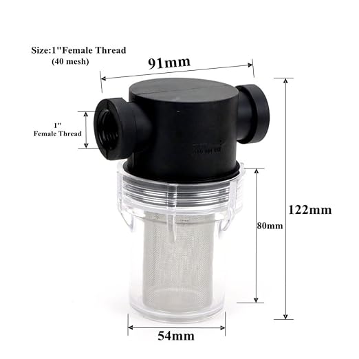Precision Inline Filter 40 Mesh