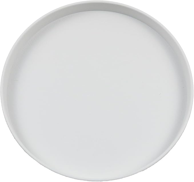OMEM Reptile Food Bowl Water Dish,Feeding Dish, Birds Bowl (L, White)