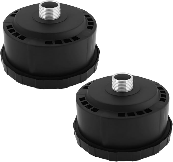 eMagTech 2PCS Air Compressor Silencer 3/4 Inch 25mm Compatible