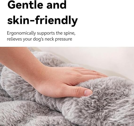 Dream Cloud Pet Sofa Bed for Couch, 2026 Upgraded Plush Washable Waterproof Non-Slip Pet Mat, Cozy Furniture Protector for Small Medium Dogs & Cats (White)