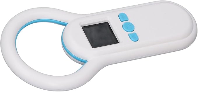 Animal Microchip Scanner, 1.44in TFT Screen 500 Data Storage 915M USB 2.4G Wireless BT Pet Chip Reader, with 3 Connection Methods, for ISO 11784 11785 FDX B Microchips