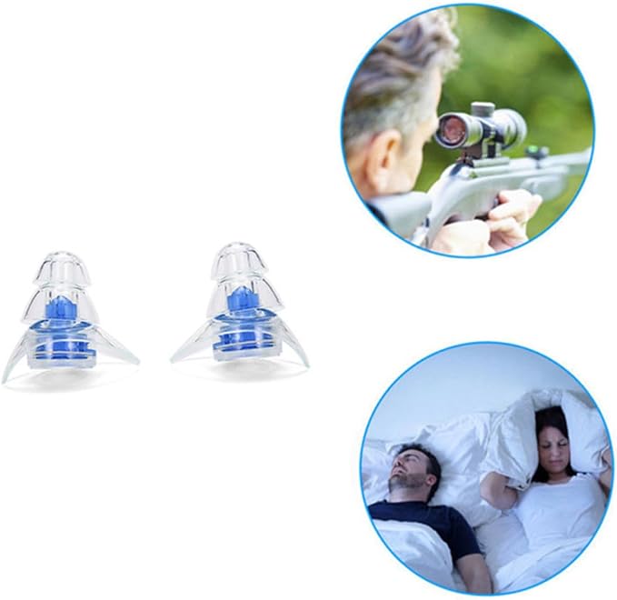 Reusable Silicone Noise Reduction Ear Protection Lightweight