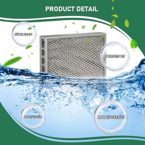 1099-20 Evaporator Pad Humidifier Vapor Water Filter Compatible with GeneralAire 1099 Humidifier Series Humidifier Replacement Evaporator Pad Media Filter 1099-20 GF # 7047 2-Pack