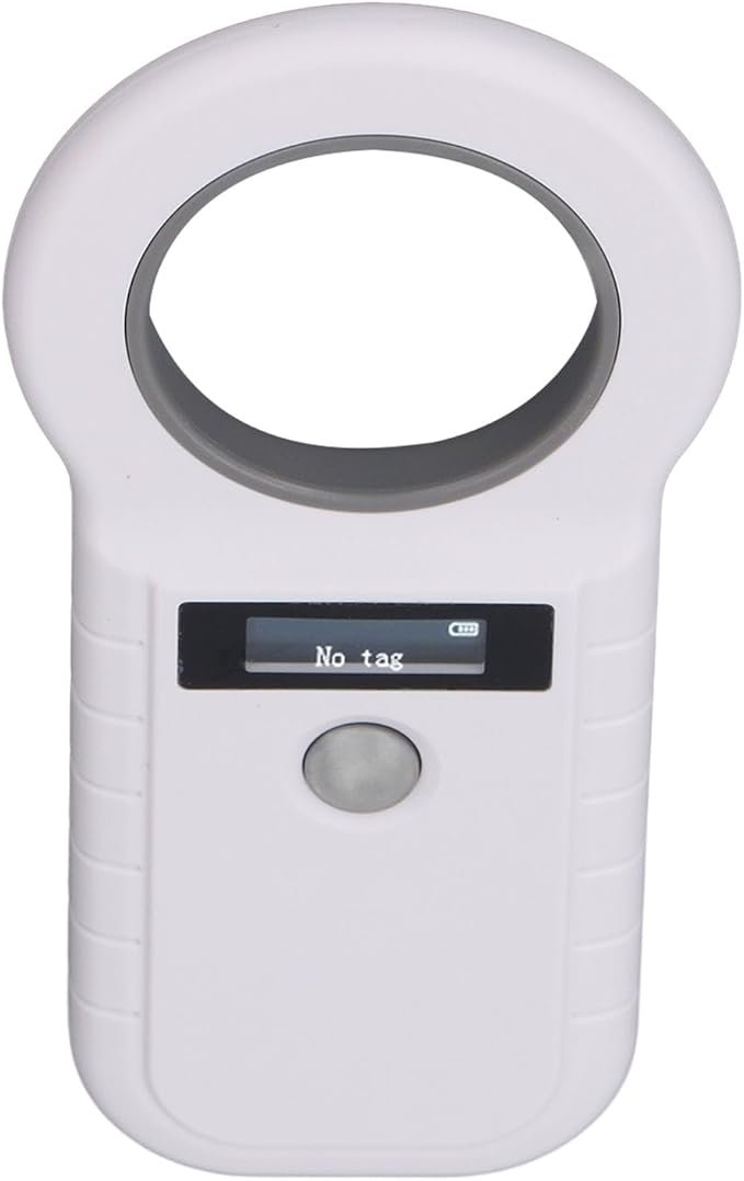 Pet Microchip Reader 134 2K Frequency Portable Pet Scanner Rechargeable Animal Tag Scanner for Shops Chip is Accurately i Microchip ReaderPet ScannerPet Tag