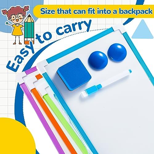 20 Pack 8'' x 12'' Hanging Magnetic Dry Erase Board Small Dry Erase Board