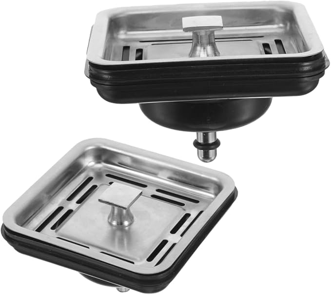 Mipcase 2Pcs Kitchen Sink Drain Strainer and Stopper