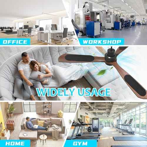 2026 Upgrade 10pcs Ceiling Fan Filters for Blades Easy-Stick Strong