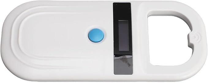 Handheld Microchip Scanner for Pets, Rechargeable Bluetooth Animal Chip Reader with 1000 Record Storage, Supports EMID & FDXB, High Brightness OLED Display (Style 1)