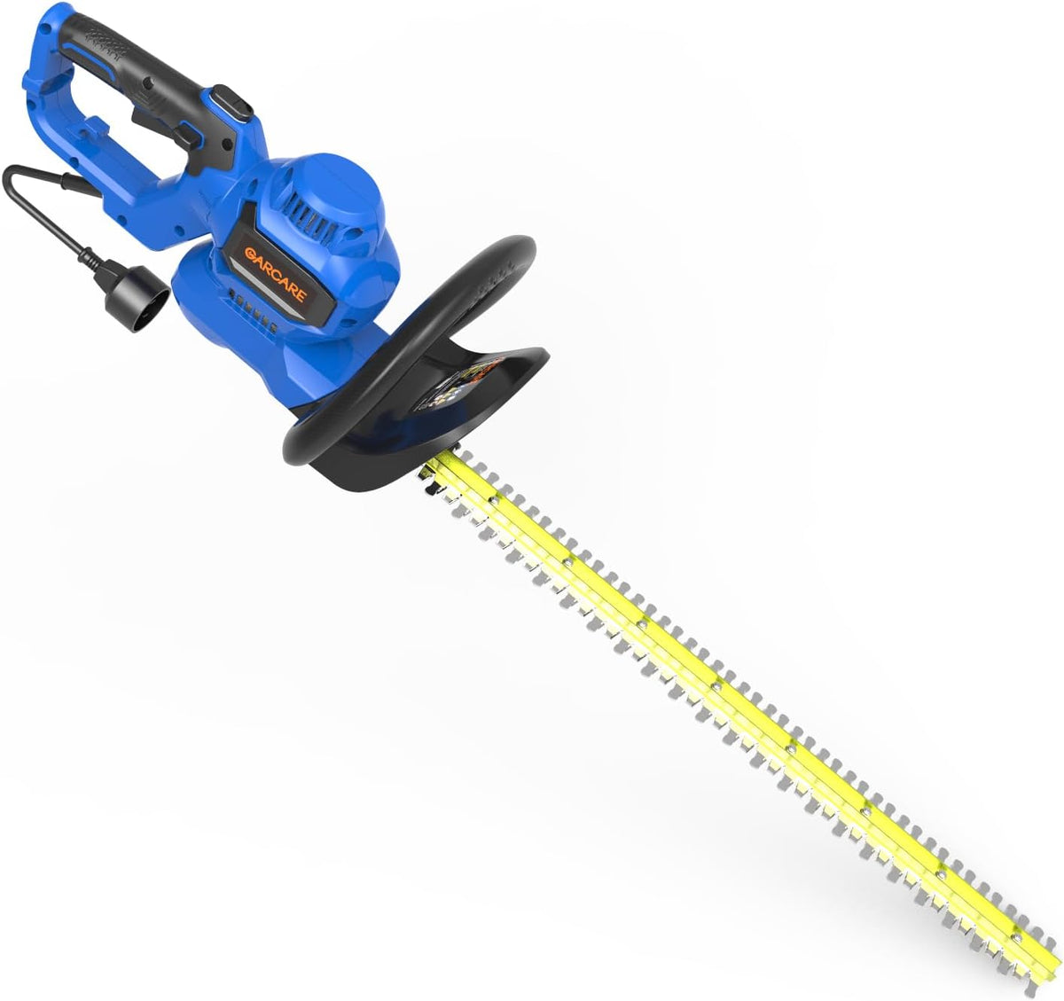 GARCARE 4.5Amp Corded Electric Hedge Trimmer with 24" Dual-Action Blade