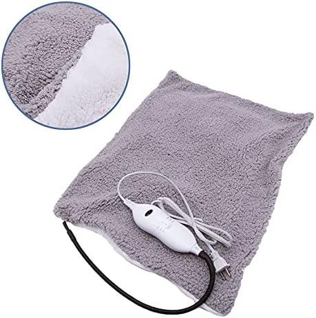 Sakar Pet Genius Heated Pet Bed, Warming Bed for Dogs and Cats with Removable Cover, DoubleSided Puppy Bed for Winter and Summer, Dirt Resistant and Non Slip Bottom, Brown and White, (PET603)