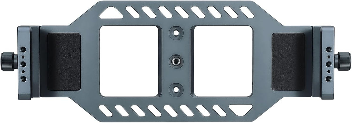 Laptop Stand for Tripods, Aluminum Construction, 1/4" and 3/8 Ports, Arca-Swiss Quick Release System, Anti-Slip Heat Display, Studio Live, Media Production, Outdoor Laptop Fixed Scenes