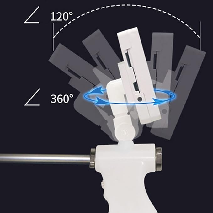 Artificial Insemination AI Gun, Dog Visual Artificial Insemination Gun w/Insemination Tubes & Steel Tubes for Syringe, 3.5" with 15 Million Pixels, Professional Visual Insemination Gun