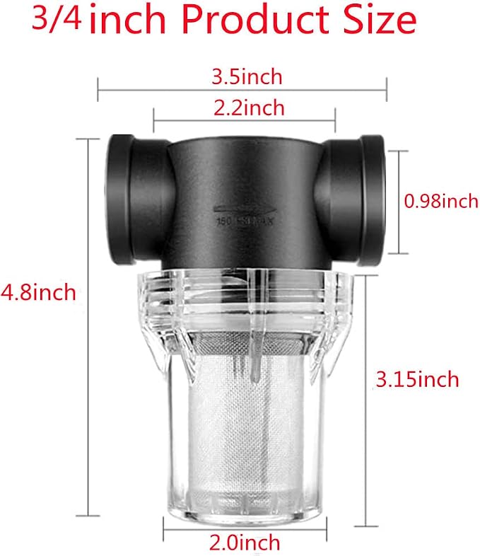Sediment Filter Pressure Washer Filter