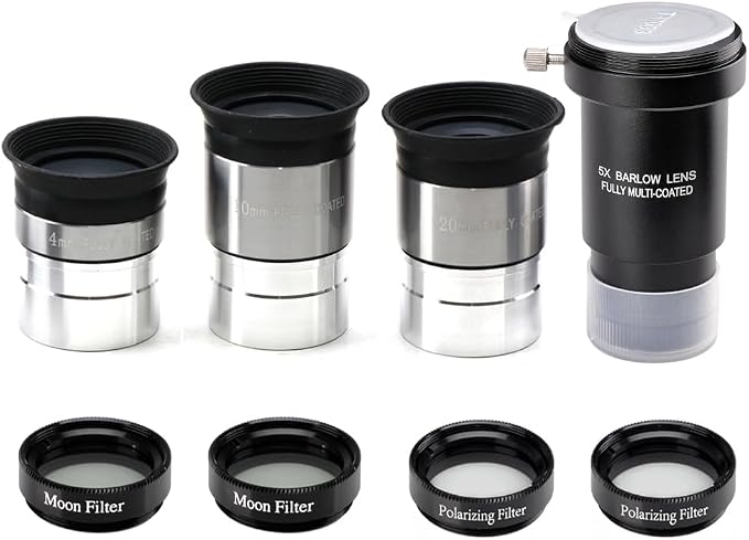 Complete Telescope Eyepiece Set