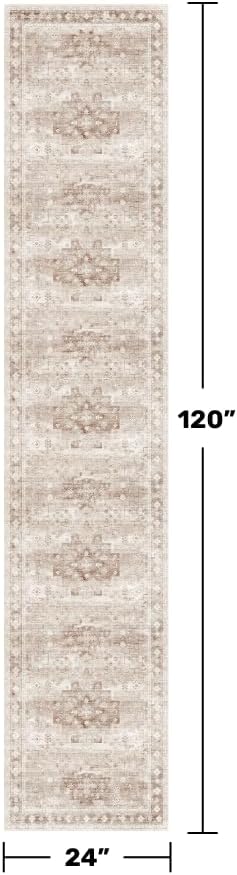 Hazo Haus Non Slip Hallway Runner Rug