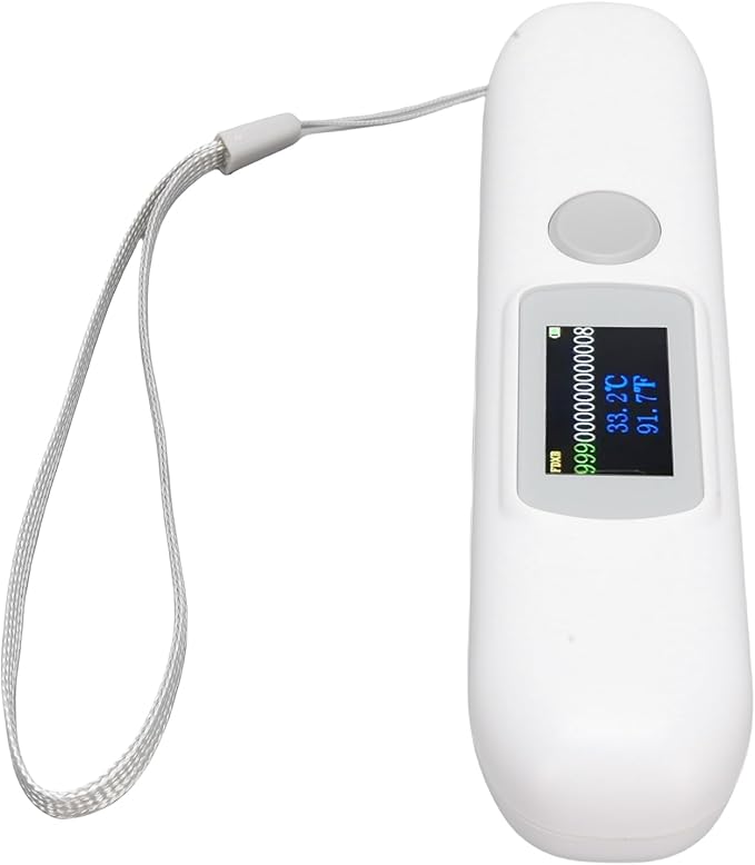 SUNGOOYUE Microchip Scanner, ABS Pet Microchip Tag Reader with 1.14 Inch Color Screen for Animal Management