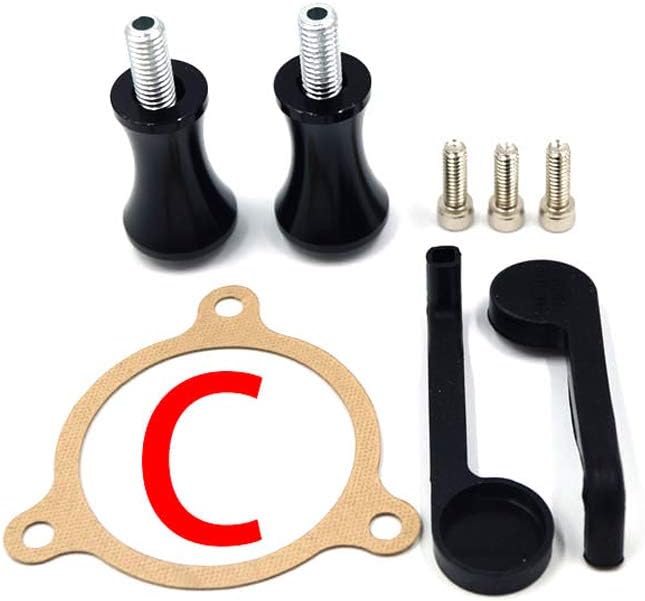 Air Filter Intake Motorcycle Turbine Cleaner Kit Cnc Cut Chrome