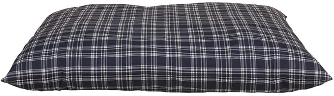 Carolina Pet Blue Plaid Shebang Rectangle Indoor/Outdoor Dog Bed S