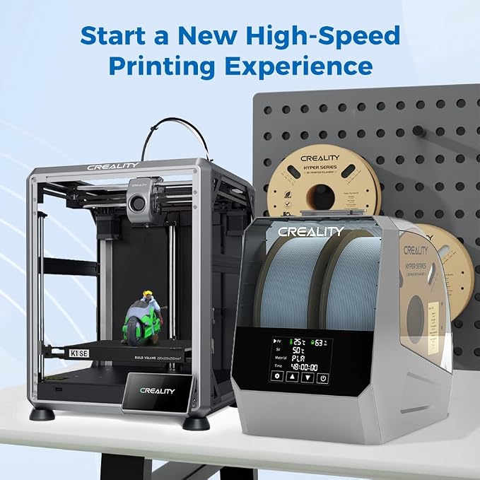 Official Creality Space Pi Filament Dryer Plus, 2 Spool 3D Printer Filament