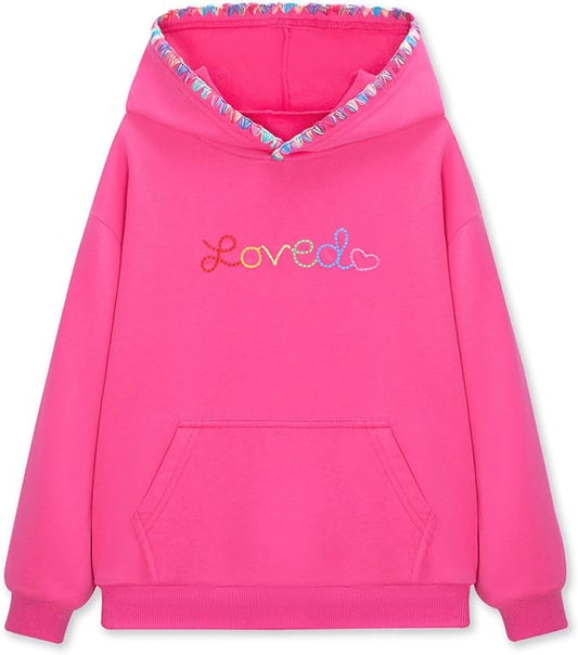 WELAKEN Sweatshirts for Girls Toddler & Kids II Little Girl's Pullover Tops Sweaters & Hoodies