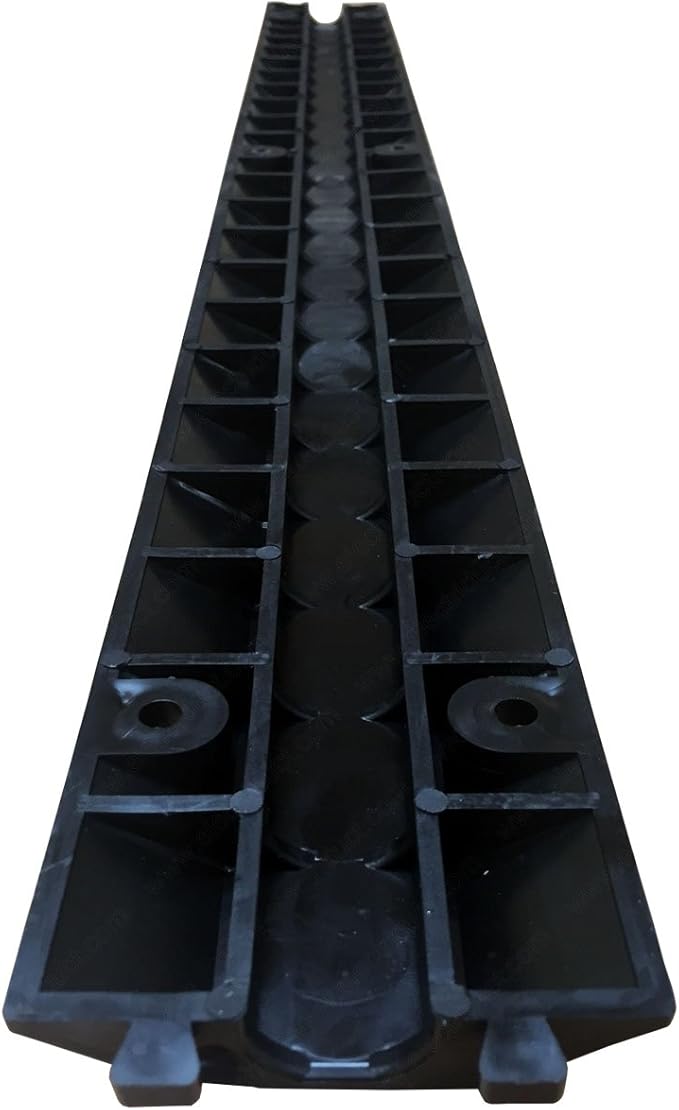 Electriduct Drop Trak Cable & Hose Protector Cord Cover - MINI - Black - 3 Pack