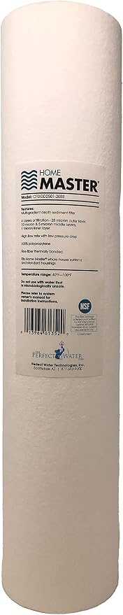 Home Master CsetBB2SmgCC Whole House Replacement Filter Set, 4-layer Sediment