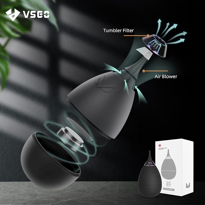 VSGO Camera Air Blower with Filter Compressed Air