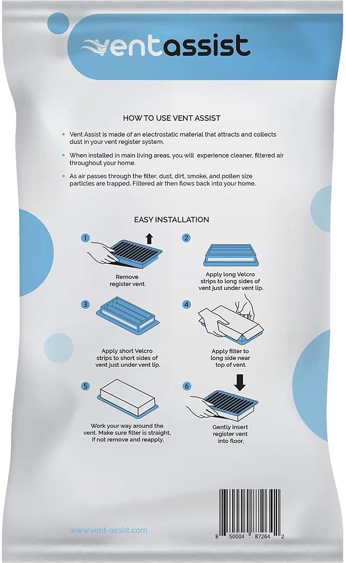 Premium Air Vent Filters for Home
