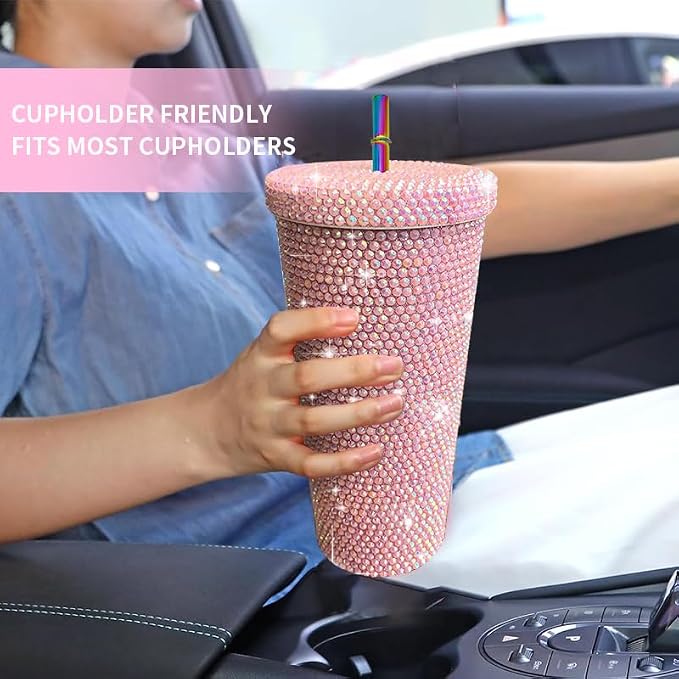 26oz Bling Rhinestone Tumbler