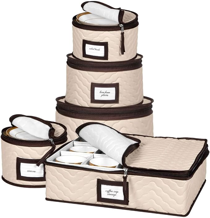China Storage Containers 5-Piece Set Moving Boxes, Quilted Microfiber |