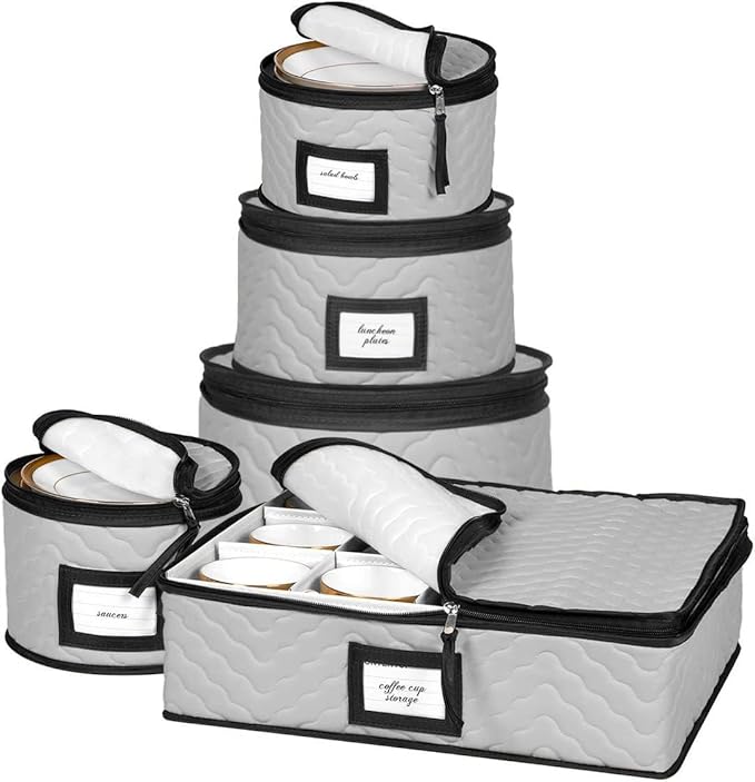 China Storage Containers 5-Piece Set Moving Boxes, Quilted Microfiber |