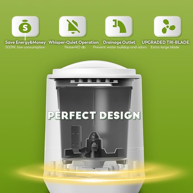 Electric Composter for Kitchen, Large Smart Compost Bin