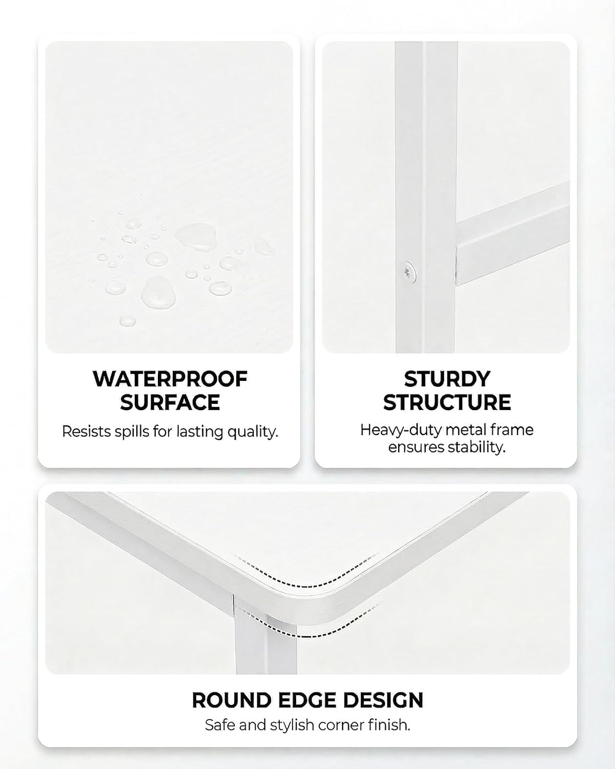 2-Tier Desktop Printer Stand, 22.5 x 14.8 x 15 in, White