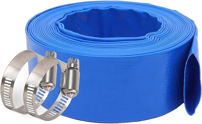 Eastran 3”Diameter x 50ft Blue Backwash Hose