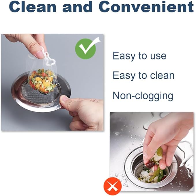 Disposable Sink Strainer Mesh Bags