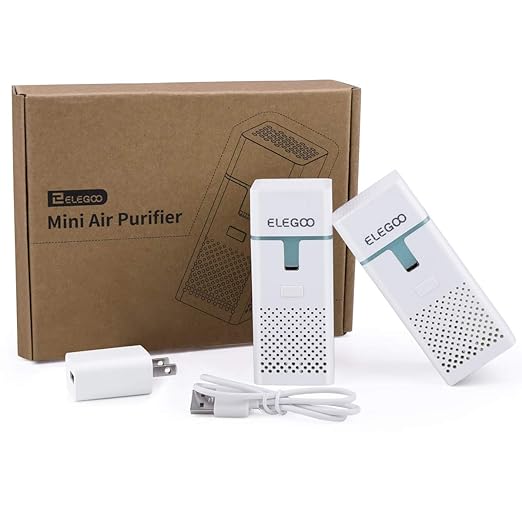 ELEGOO 2PCS Mini Air Purifier