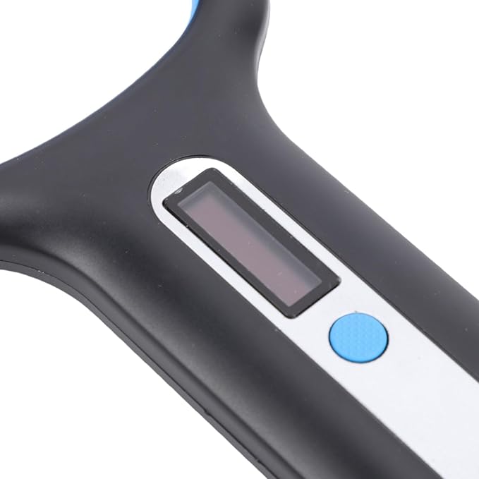 GLOGLOW Pet Microchip Scanner, Rechargeable Reader for Dogs and Cats with OLED Display and Connectivity for Vet Professionals Landscape Aquaculture (Black)