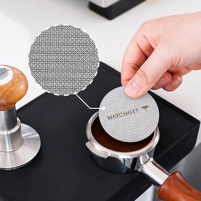 watchget 51mm Espresso Puck Screen Lower Shower Screen Espresso Filter