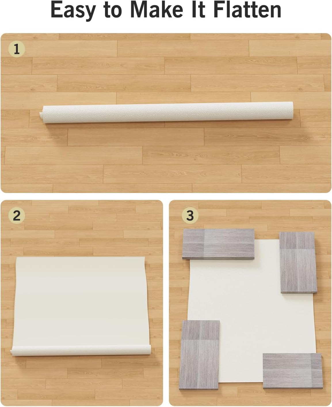 Soft Plastic Floor Mat for Under Dining Table, 5'×7' Beige Waterproof