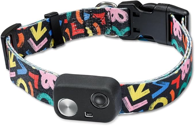 MS-5 Automatic Pet Door Collar, Genuine High Tech Pet Brand Dog Collar for Power Pet Doors - Deluxe Strap (Mac, Medium) - DC-MAC-MS5-M